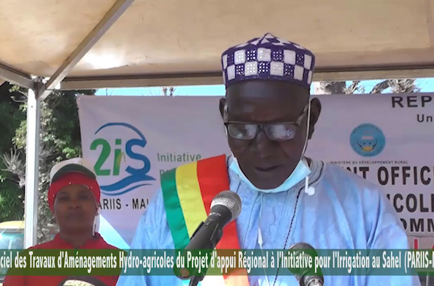 Lancement officiel des travaux d'aménagement hydro-agricole dans la région de Koulikoro